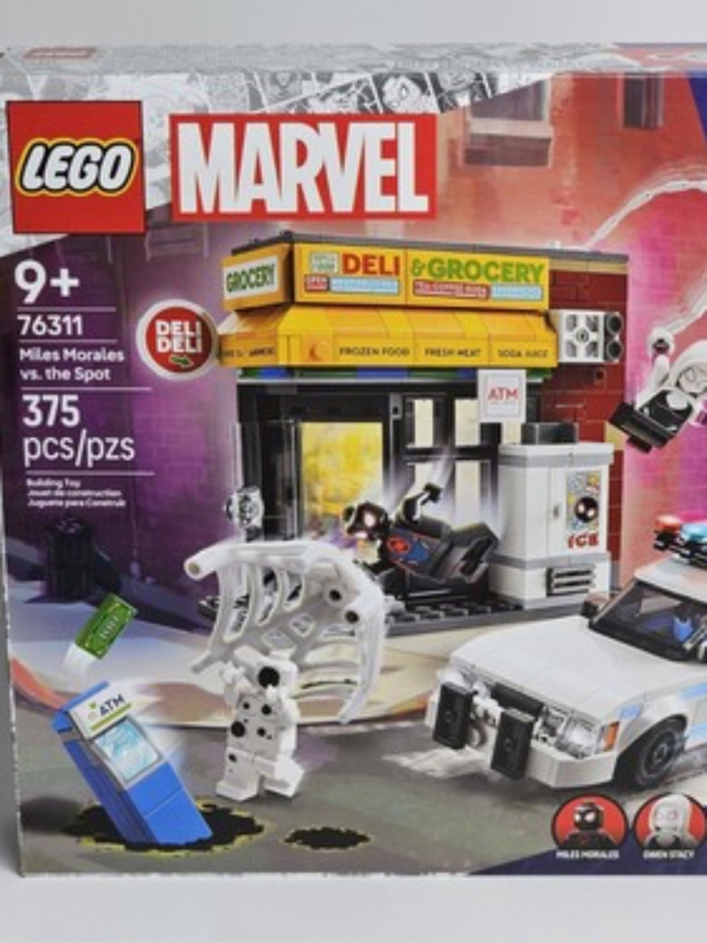 LEGO MARVEL Spider-Man "Miles Morales Vs. the Spot" 76311 UNOPENED